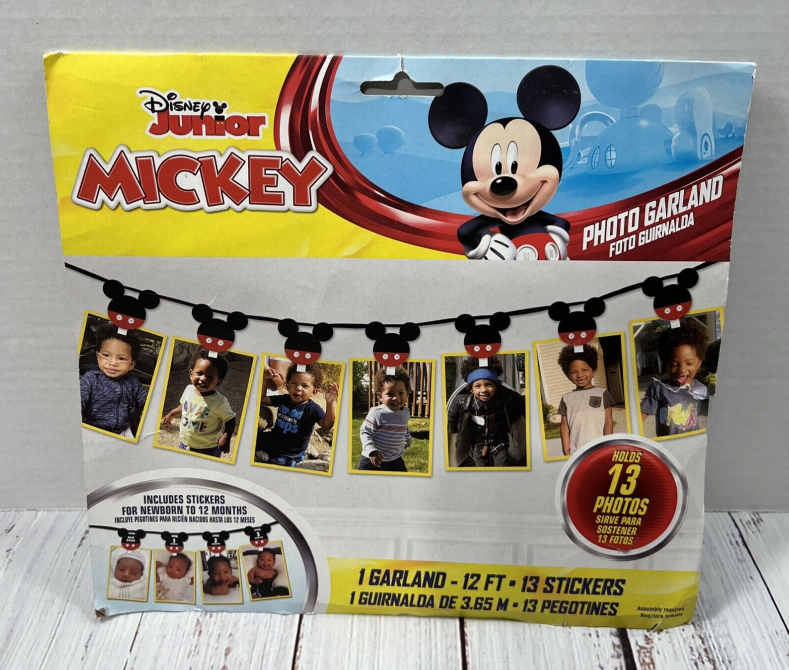 Disney Junior Mickey Mouse Party Decorations Paper Lanterns Photo Garland gallery