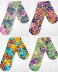 Batik Tie Dye Double Oven Mitt (4 Patterns Available)