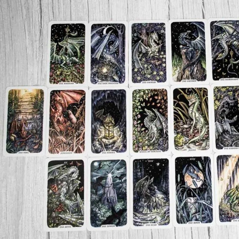 79 Card Embers Ash Tarot Oracle Deck Standard Size 12x7cm Beginner Divination-US gallery