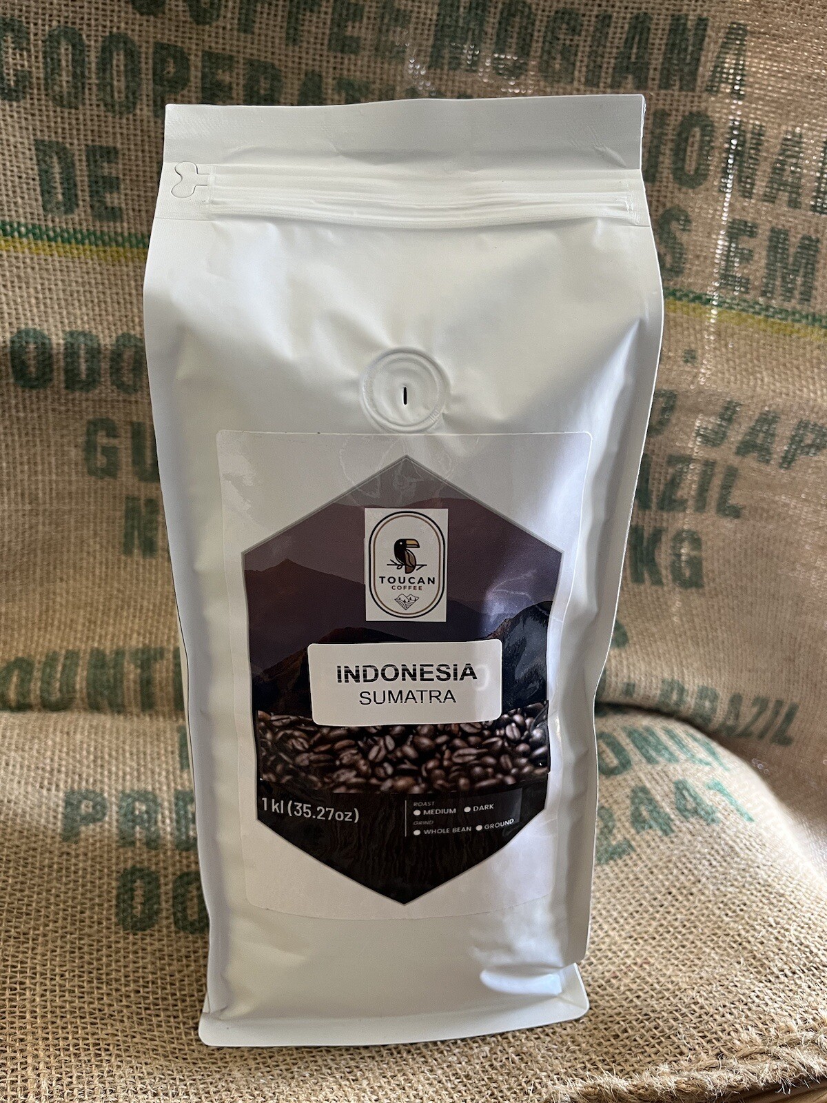 2, 5, 10 LB INDONESIA SUMATRA FRESH ROASTED COFFEE WHOLE BEAN, GROUND - ARABICA gallery