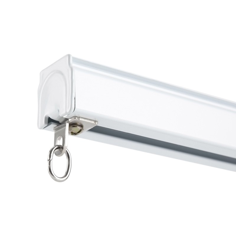 6-9Ft Ceiling Curtain Track Set Bendable for Home Hospital Window with Hooks gallery