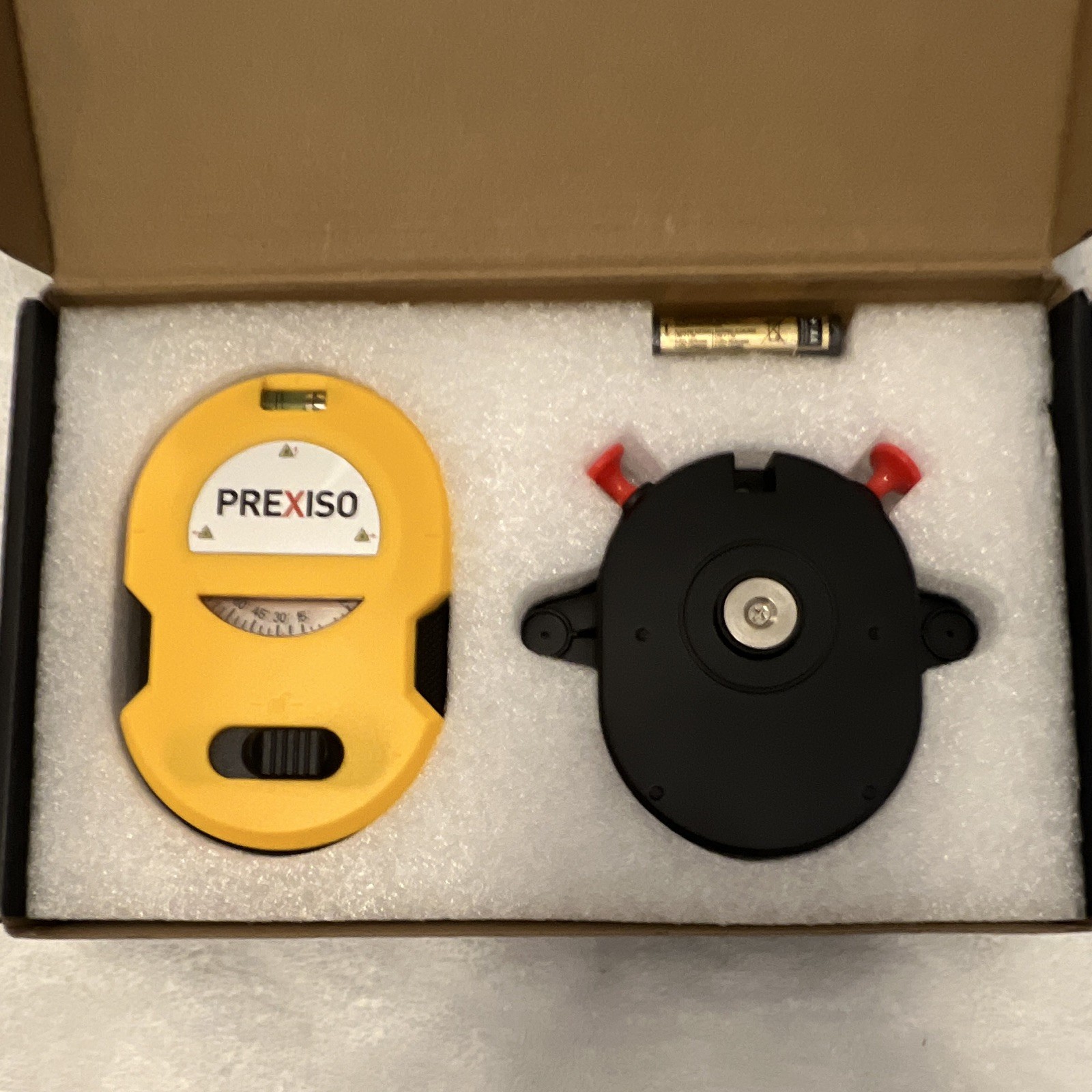 Prexiso PLV2 Multi-Surface Laser Level, 30ft/10m Yellow/Black Plastic/Metal gallery