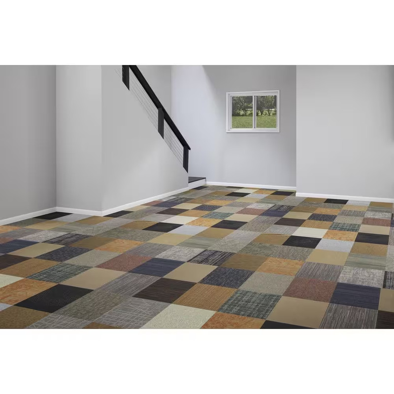 Versatile - Assorted - Multi-Colored Commercial/Residential 24 X 24 In. Peel and gallery