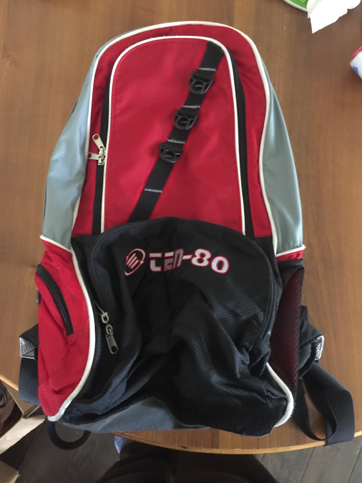 Ten-80 Internal Frame Backpack Size Medium red / black