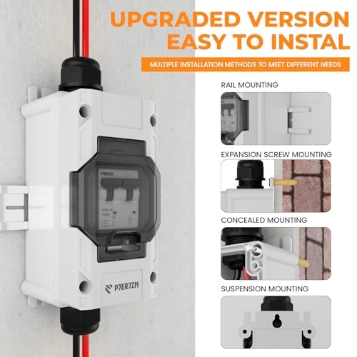 Solar Panel Disconnect Switch 10-60A 1000V Solar Disconnect 16 Amp 1000VDC gallery