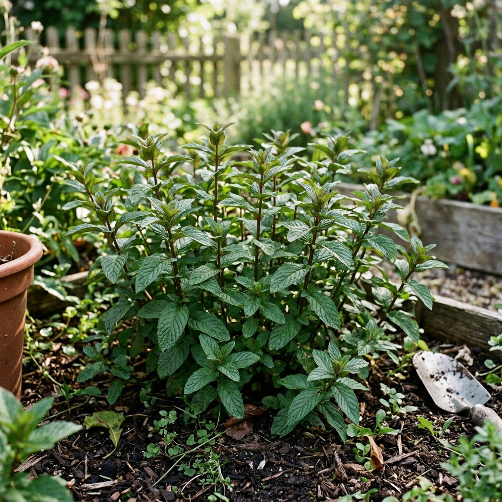 1100 Chocolate Mint Seeds - Delightful Cocoa Aroma - Perfect for Baking gallery