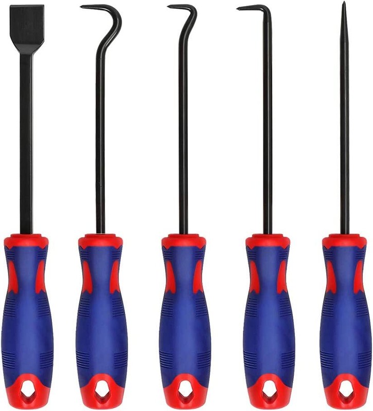 WORKPRO Precision 9 Pcs Pick and Hook Set W/Scraper Automotive Hand Tools Set gallery