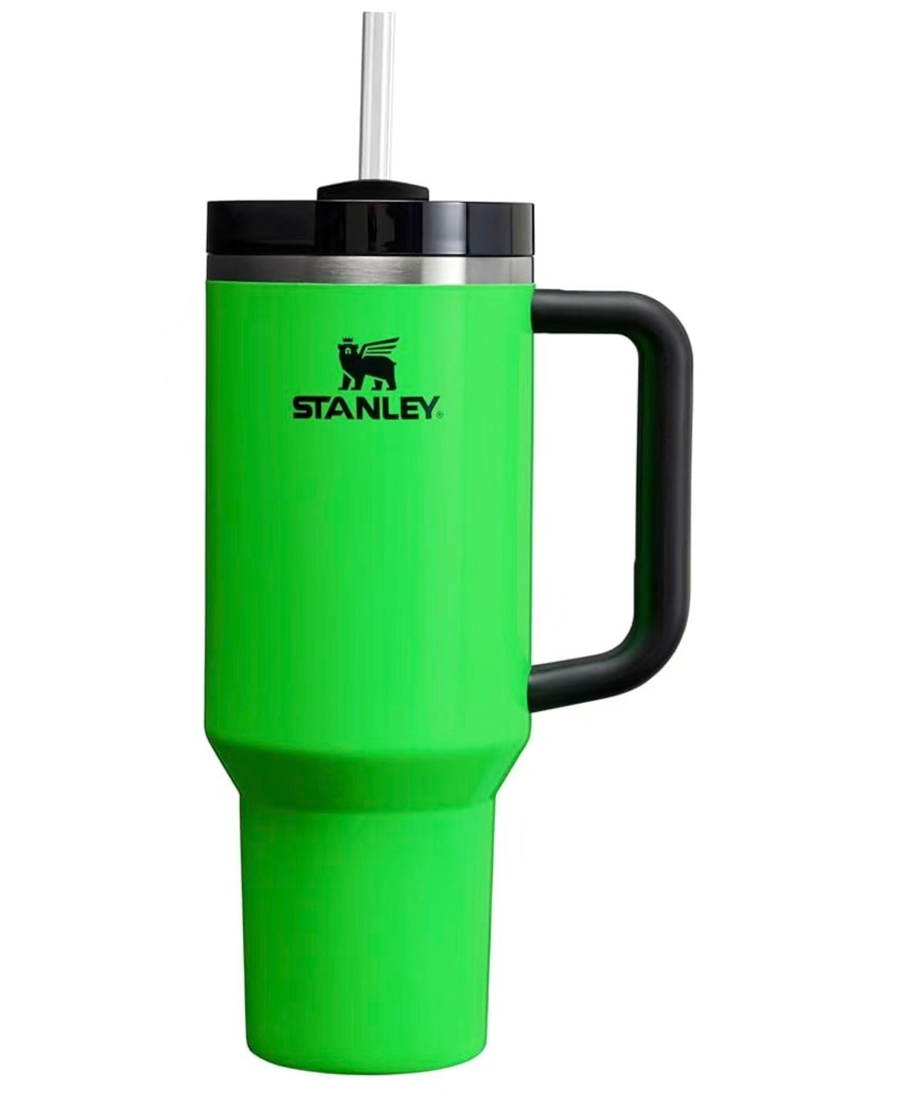 Stanley The Quencher 40 oz H2.0 FlowState Tumbler - Fluorescent Green gallery