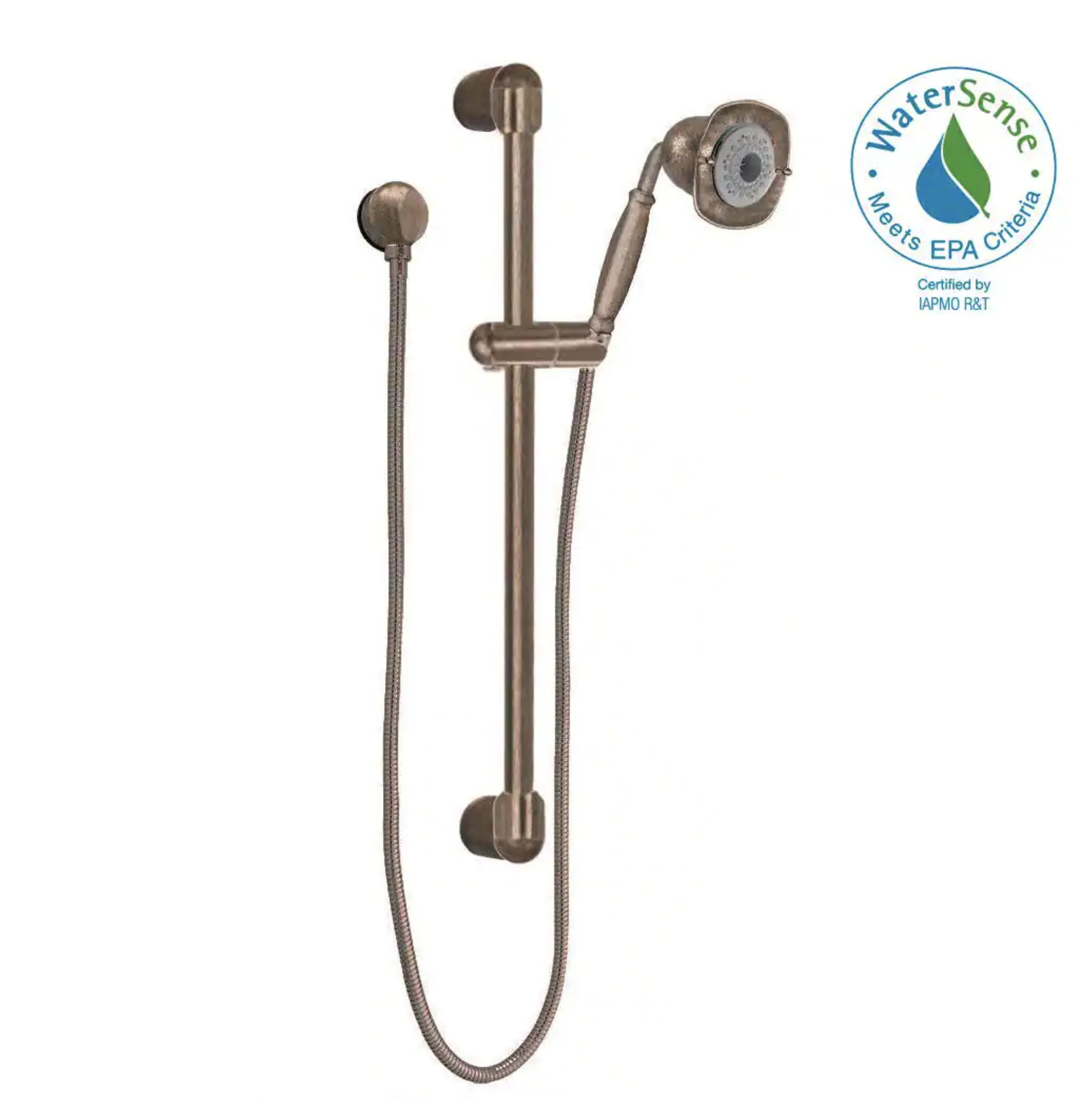 American Standard FloWise Square 3-Spray Wall Bar Shower Kit, Oil-Rubbed Bronze gallery