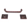 Amerock Ambrosia Rustic Bronze 3 3/4" (96mm)cc Arch Pull Cabinet Pull BP4482-RBZ gallery