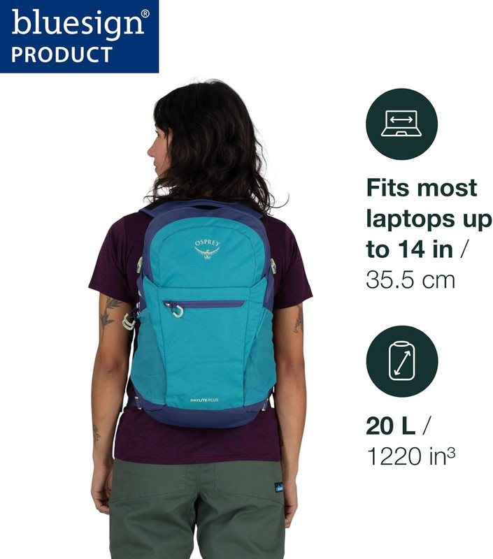 Daylite plus Commuter Backpack - Lightweight, Everyday Pack with Laptop Sleeve a 2
