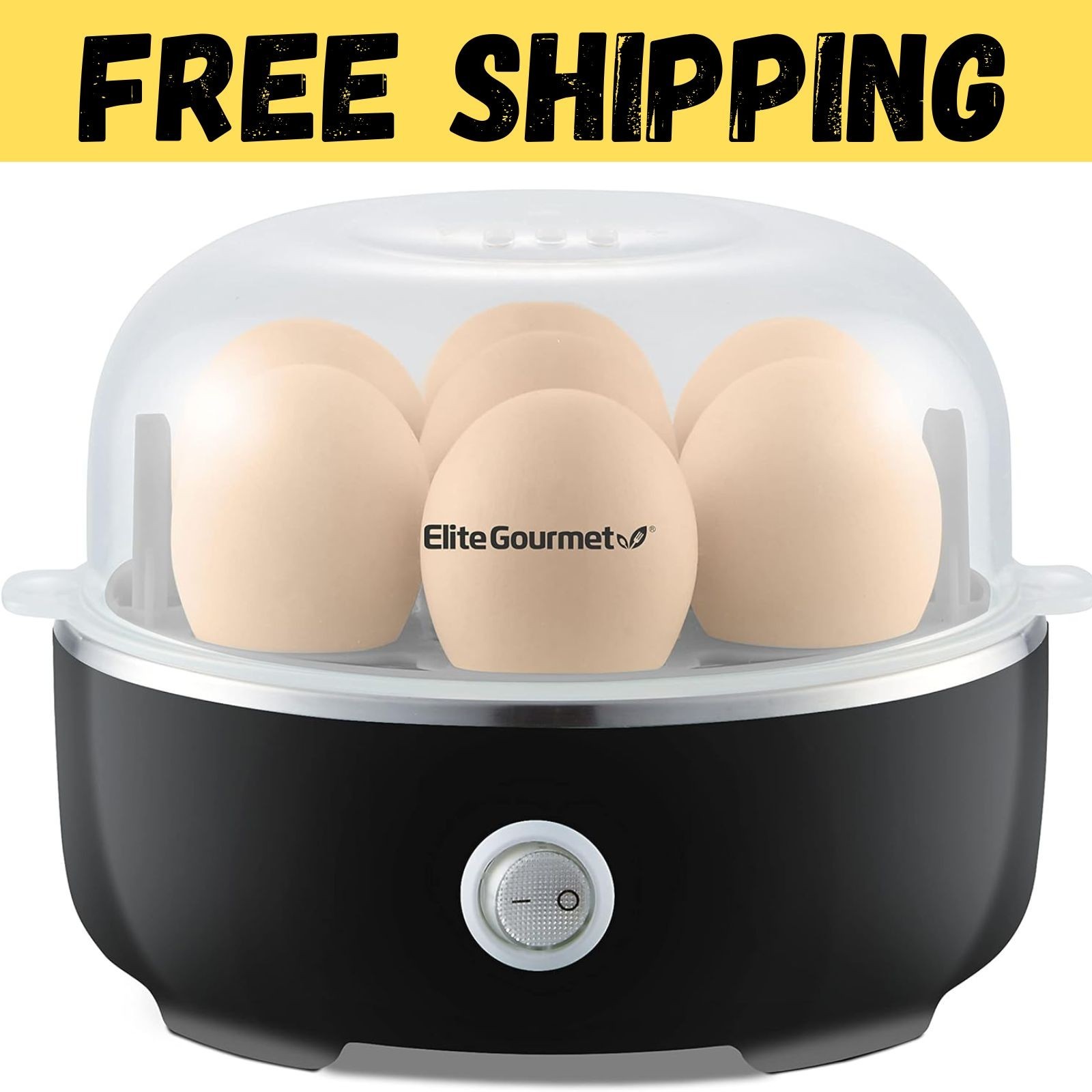 EGC115B Easy Egg Cooker Electric 7-Egg Capacity Soft Medium Hard-Boiled Egg... gallery