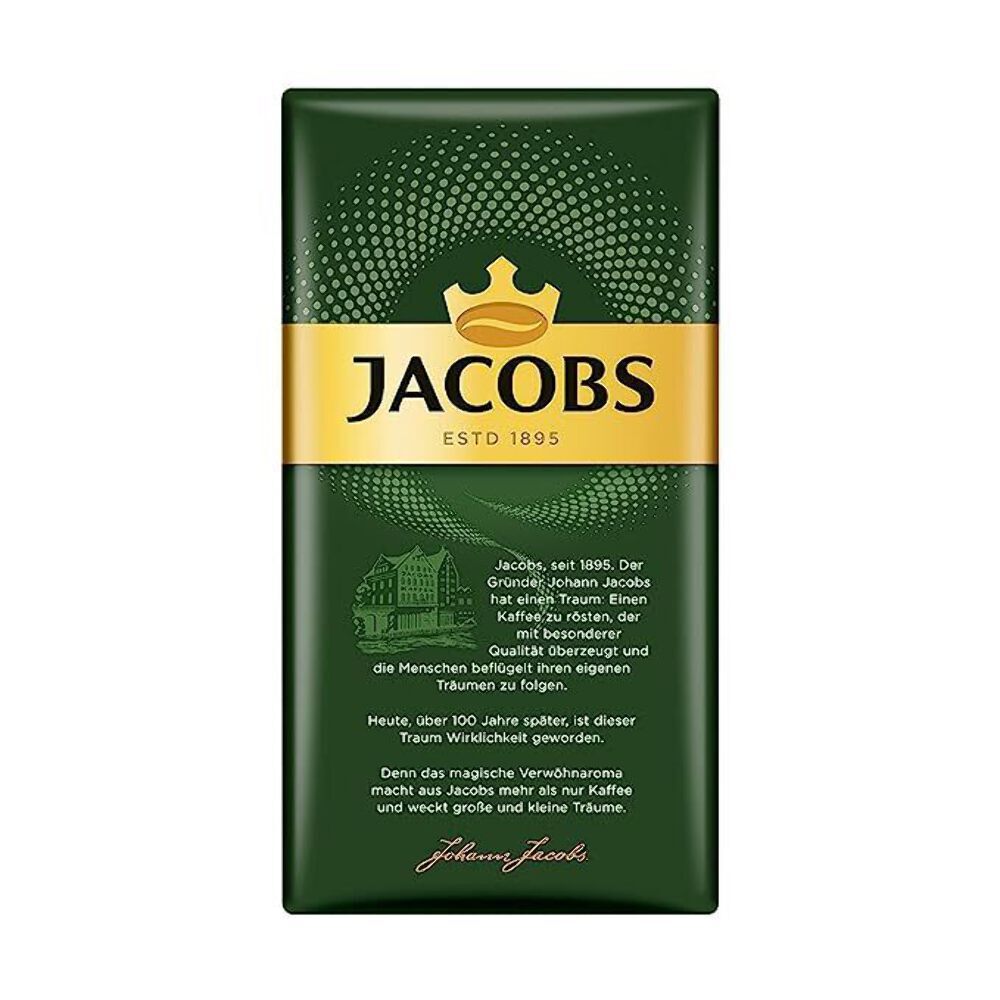 Jacobs Kronung Ground Coffee 500 Gram / 17.6 Ounce (Pack of 3) gallery