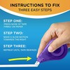 BIC Brand EZ Correct Correction Tape, 19.8 Feet, 4-Count Pack of White gallery