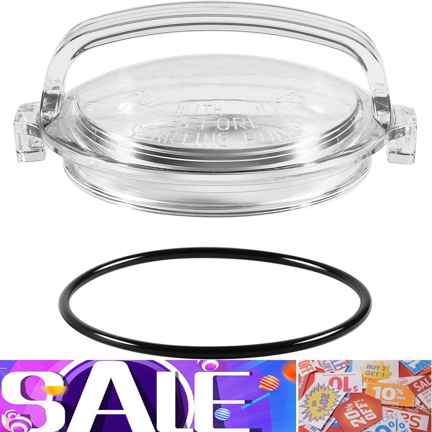 Pool Pump Strainer Lid for Hayward PowerFlo Replaces 25306-000-020, SPX1500D2A gallery