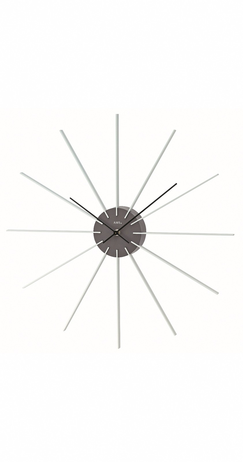 Modern Wall Clock with Quartz Movement by AMS gallery