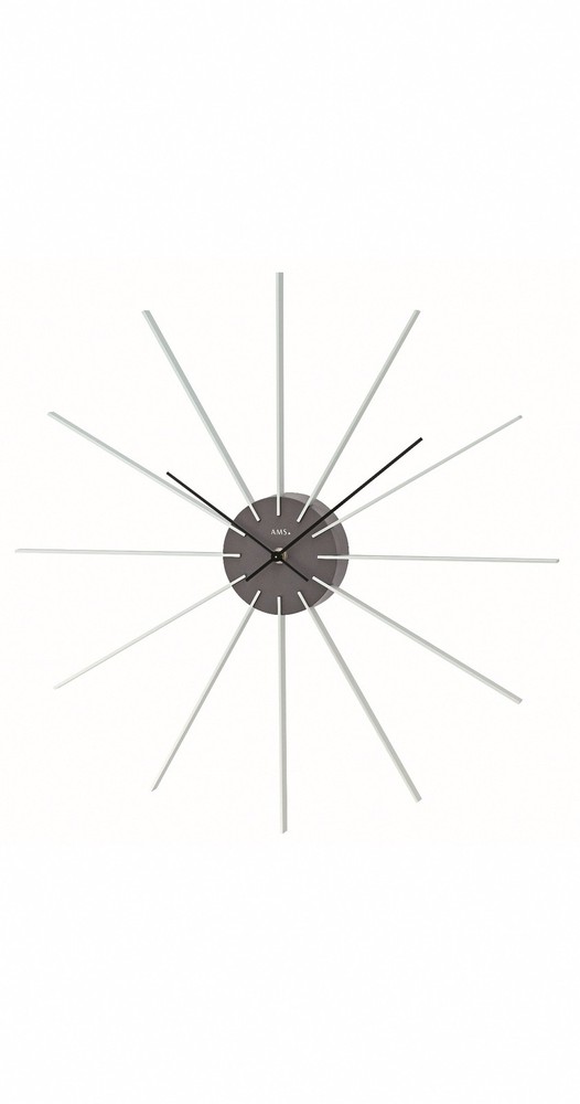 Modern Wall Clock with Quartz Movement by AMS
