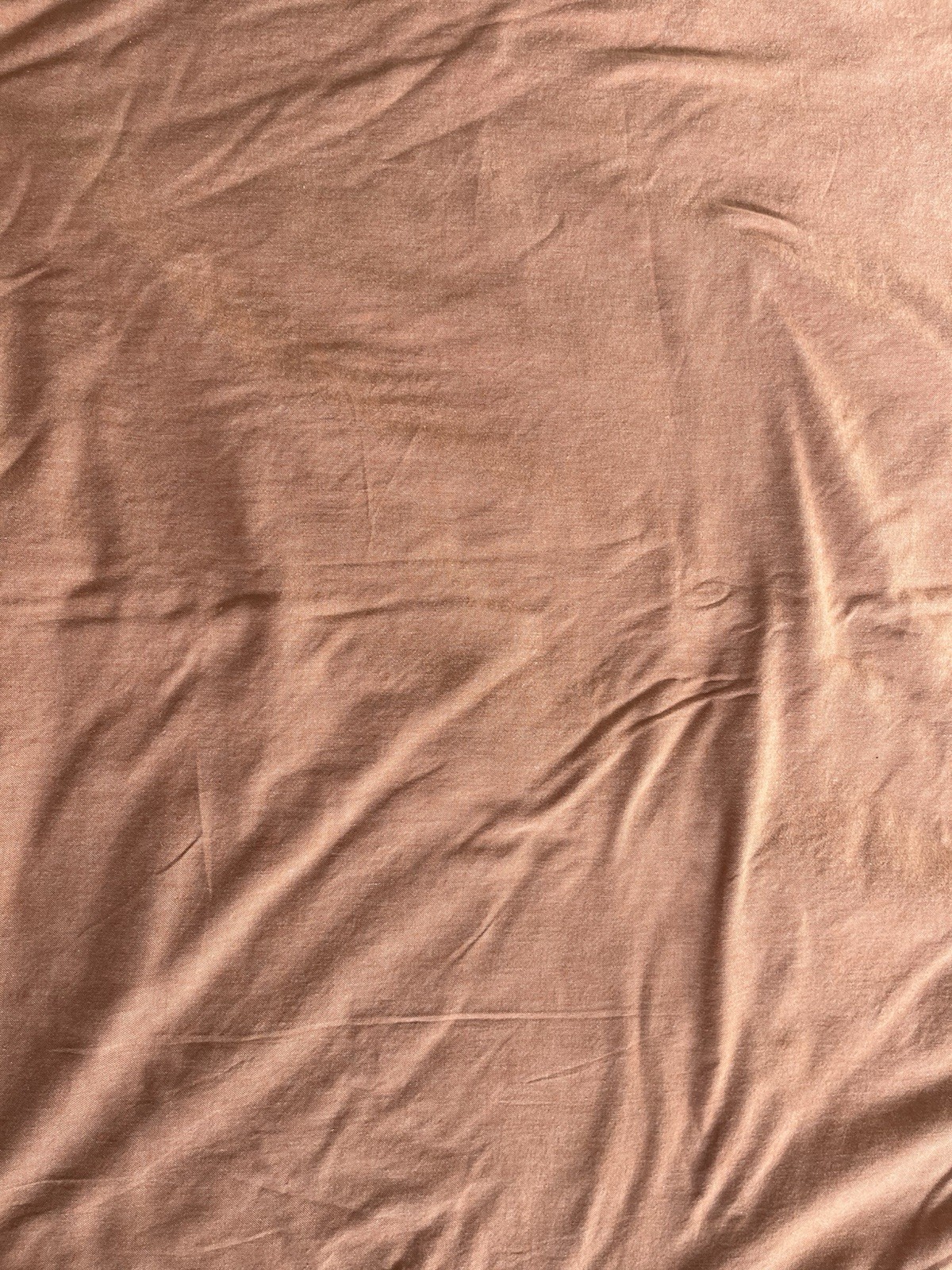 BROOKLINEN peachy orange heathered cotton-cashmere king /CA king duvet cover . gallery