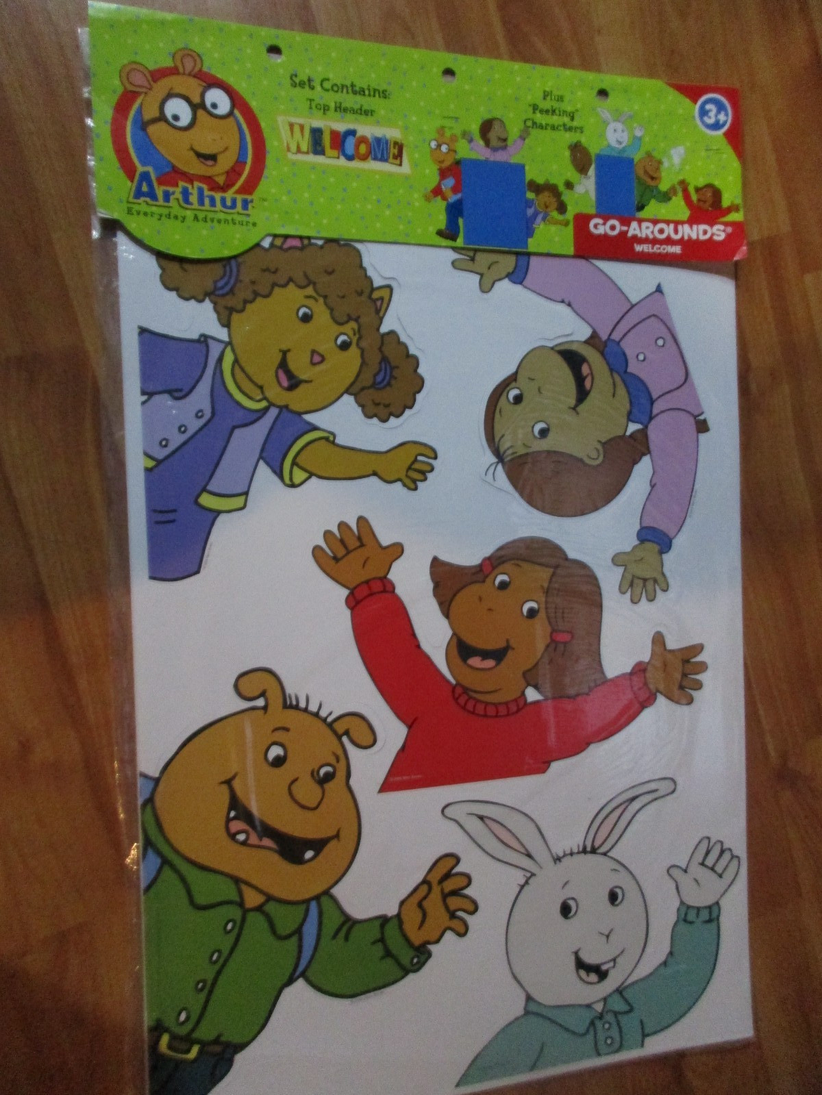 2005 Arthur Aardvark "Welcome" Go Arounds Classroom Bulletin Board Decor MIP gallery