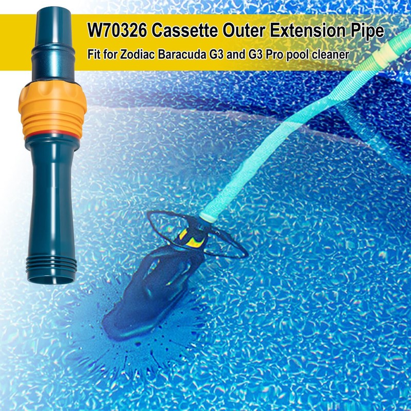W70326 Cassette Outer Extension Pipe with Handnut For Zodiac Baracuda G3/G3 Pro gallery