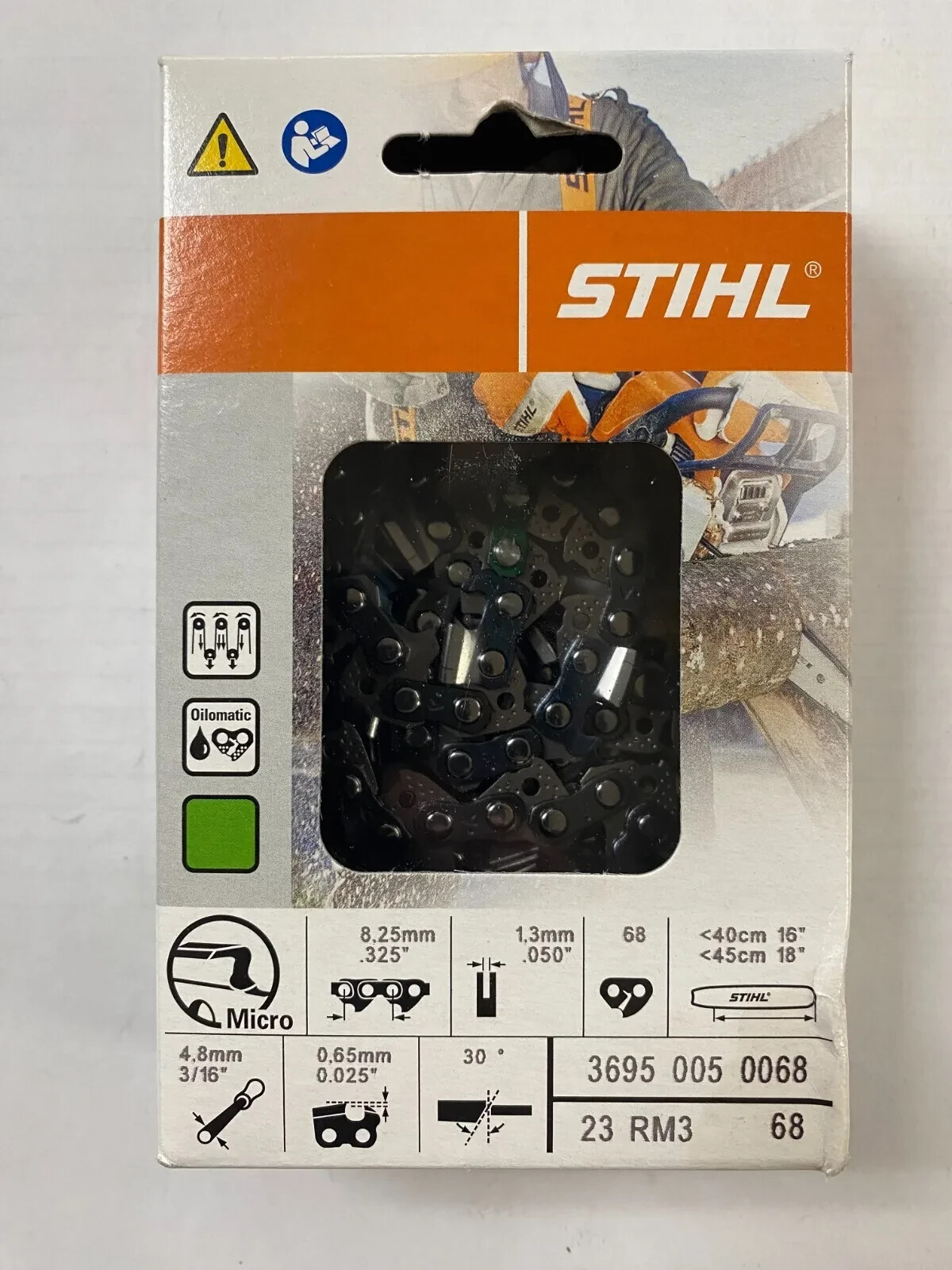 23 RM3 68 18" Chainsaw Chain gallery