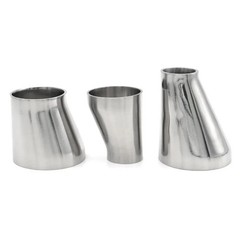 Sanitary 304 Butt Weld Eccentric Reducer Stainless Steel Pipe Fitting 25-19mm