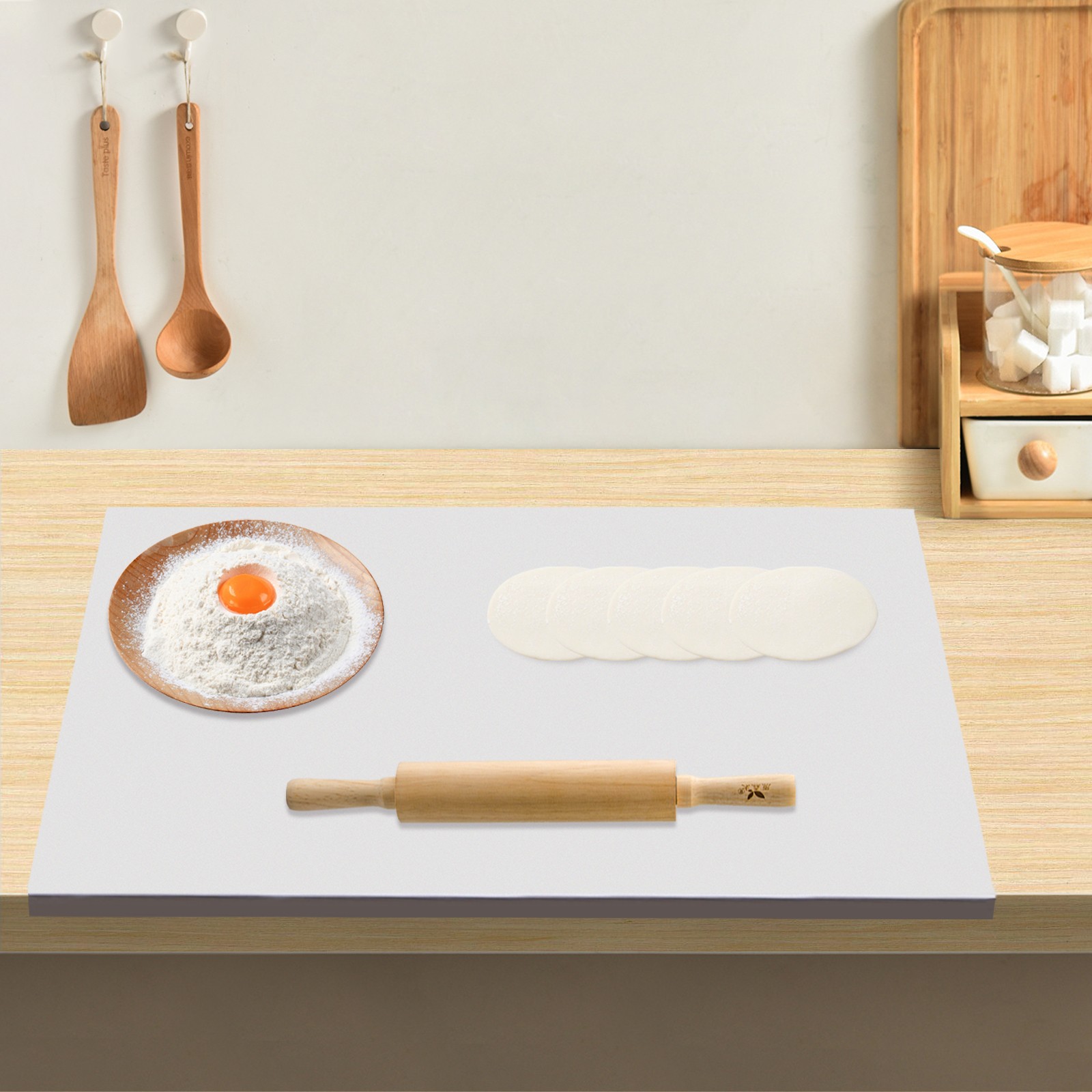 60*40cm Large Kitchen Chopping Board Durable Stainless Steel Cutting Board gallery