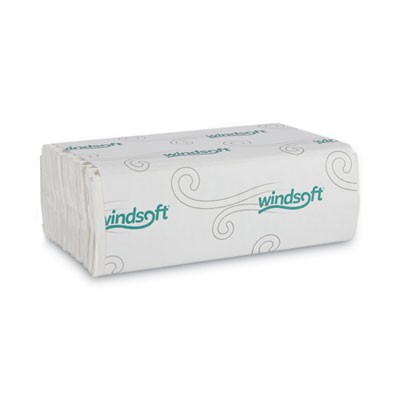 Windsoft WIN101 C-Fold Paper Towels 1 Ply White 200/Pack 12 Packs gallery
