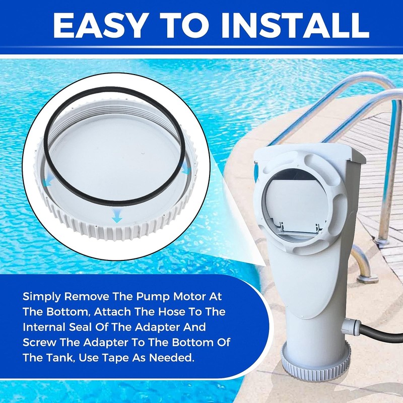 Conversion Kit Skimmer Pump Fits Summer Waves SFX1000 SFX1500 SFX600 Sand Pump gallery