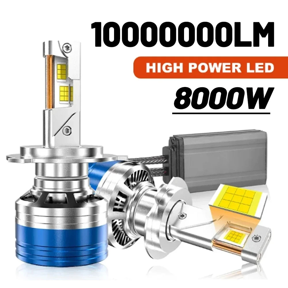 H7 H4 H11 Led Headlight High Power 9084 CSP Canbus H1 H8 Turbo Fog Light 6000K gallery