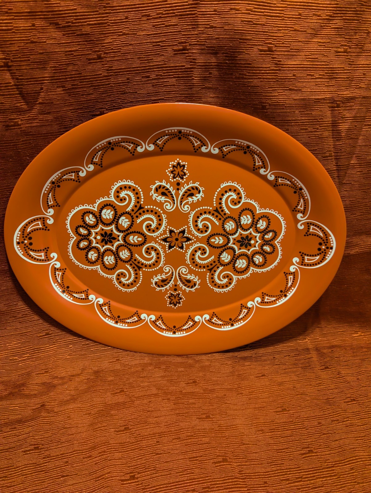 Bandana Patterned Platter gallery