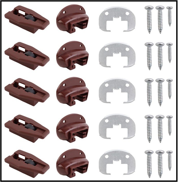 Drawer Slides for Kenlin Rite-Trak II Replacement 168 Track Guides, 5 Sets of Ri gallery