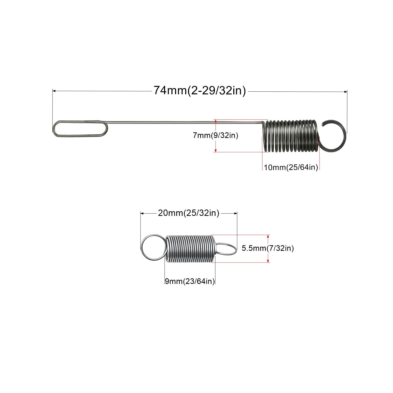 790849 699056 Air Vane Choke Spring Replacement Governor Springs Fit for Brig... gallery