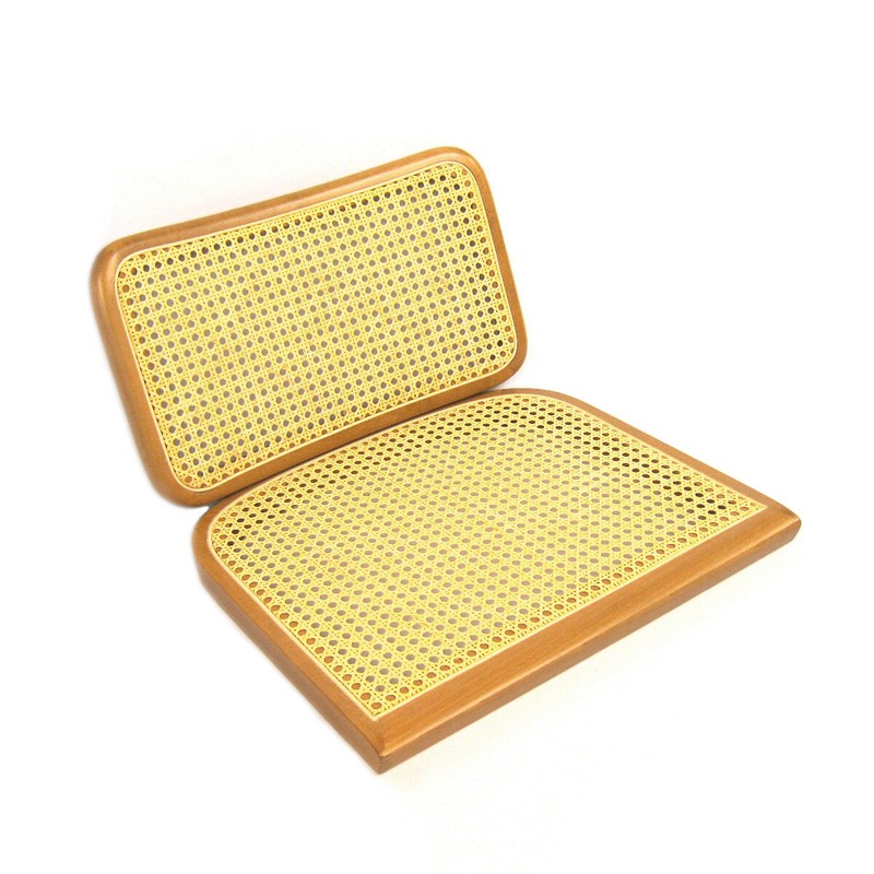 Marcel Breuer Cesca Chair Replacement Cane Seat & Back (Honey Oak; NO Holes) gallery