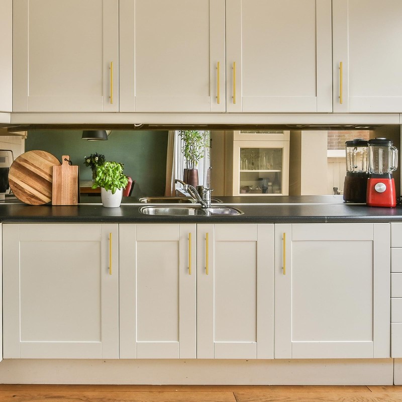 20 Pack 8-13/16 Inch Cabinet Pulls Kitchen Cabinet Handles with 6-1/4 Inch Ho... gallery