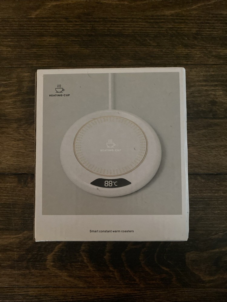 Smart Constant Warm Coaster • White Electric Coffee Mug Warmer