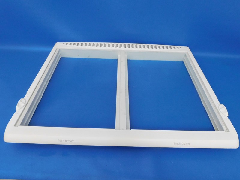 Frigidaire Refrigerator FFTR2126LBK Crisper Cover Frame & Glass 240364790 240350 gallery