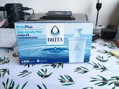 Brita Plus Replacement Water Filter, BPA-Free, High-Density Pitchers 4 PACK