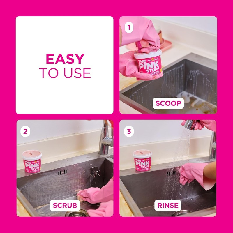 Miracle Cleaning Bundle – Multi-Purpose Paste, Spray & Cream (3-Pack) gallery