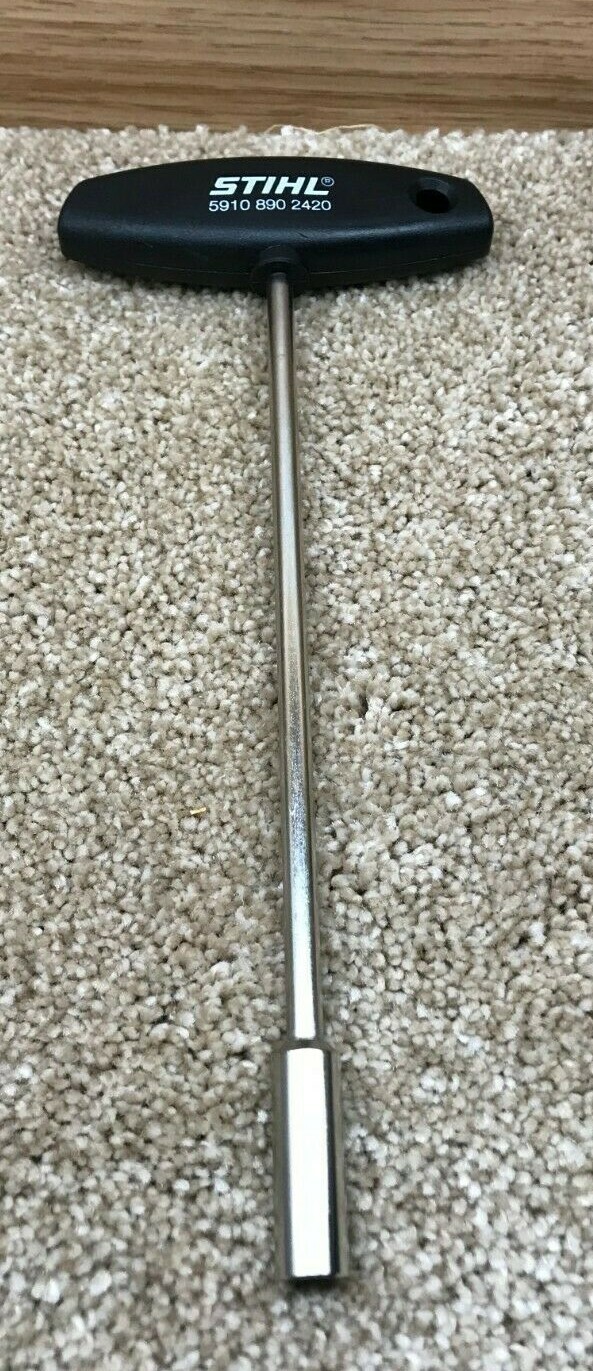 8" OEM 8mm SOCKET WRENCH FOR STIHL CHAINSAWS AND BLOWERS 5910 890 2420 gallery