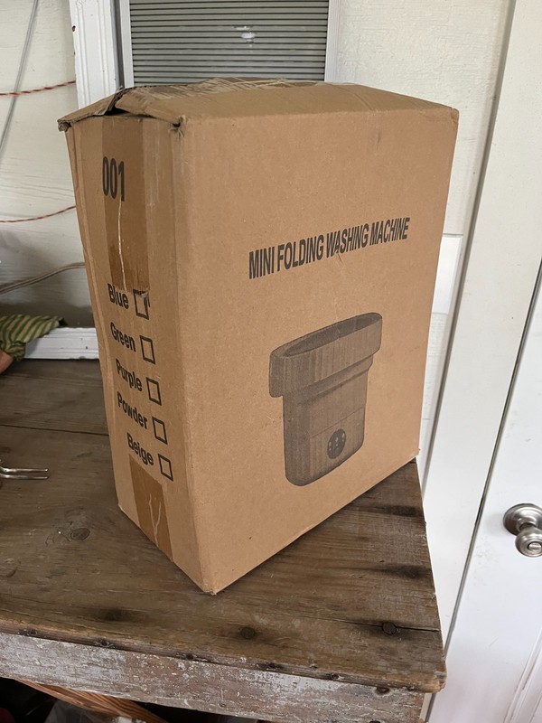 Portable Washing Machine Mini Washer Foldable Washer and Spin Dryer New in Box gallery