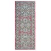 Machine Woven Crossweave Polyester 2'6''x9'10'' Runner Area Rug Oriental Black gallery