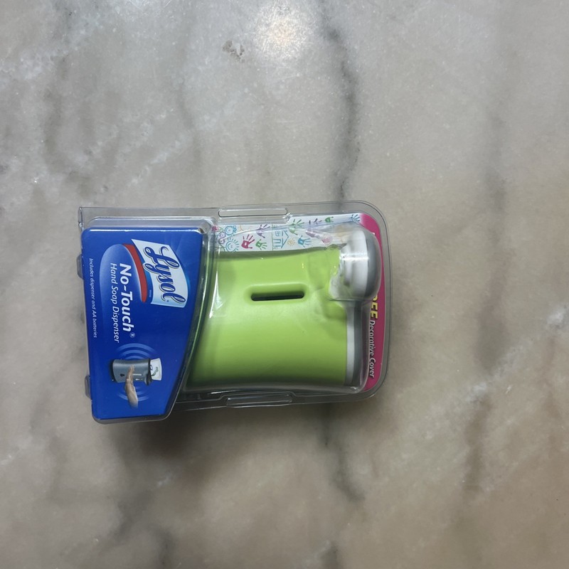 Lysol No-Touch Hand Soap Dispenser Only White New SEALED Discontinued Product gallery