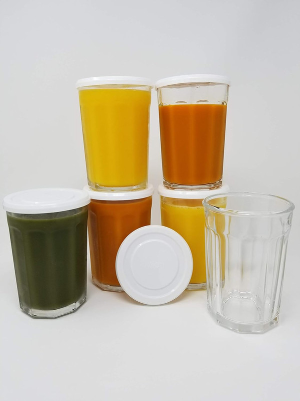 White Plastic Lids fits Luminarc Working Glass 6 Pack gallery