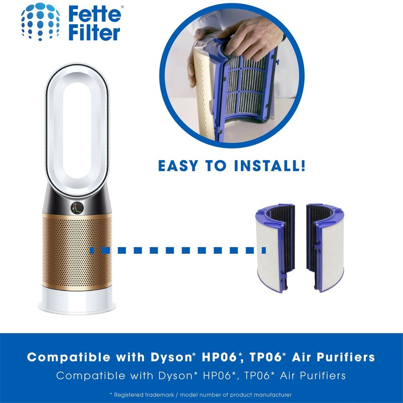 Purifier Filter Replacement Compatible with Dyson HP06, TP06, PH01,PH02, gallery