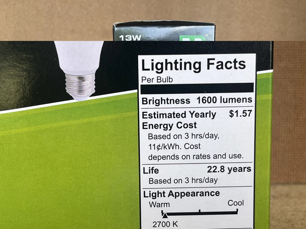 4 Pack Maxlite 13W LED Bulb = 100 watt replace A19 Soft White 2700K LED Light gallery
