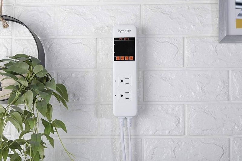 2 in 1 Digital Temperature Controller Dual Outlet Heat Mat Thermostat Reptile... gallery