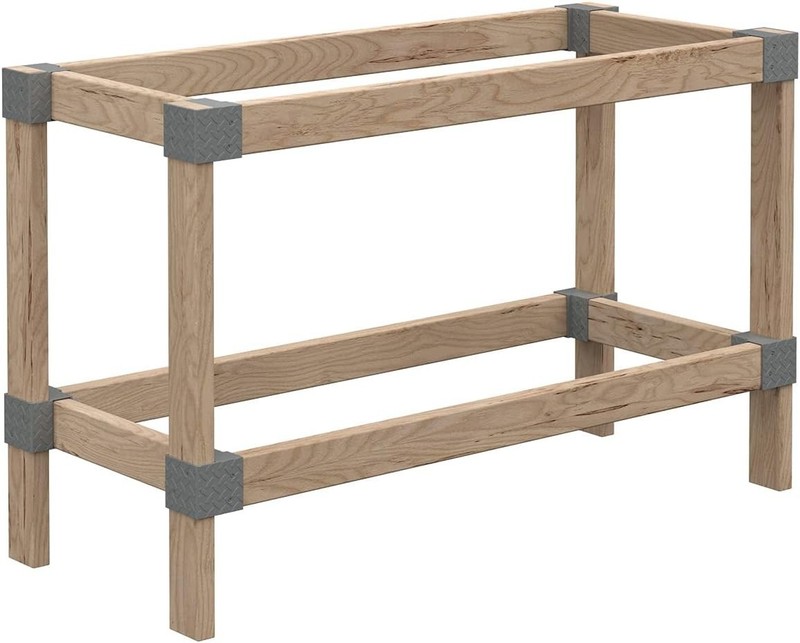 Heavyweight 2 X 4 Do-It-Yourself Workbench Kit,Gray gallery