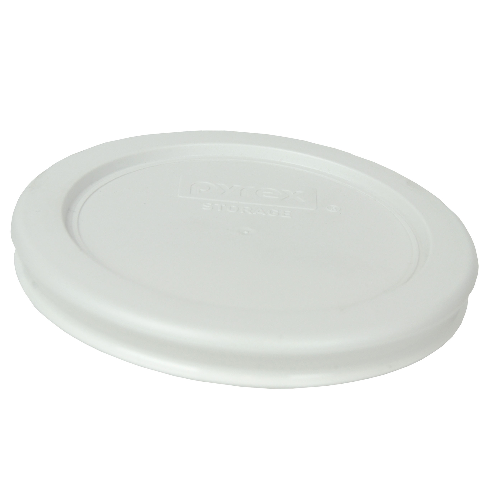 Pyrex 7202-PC White Plastic Replacement Storage Lid Cover (6-Pack) gallery