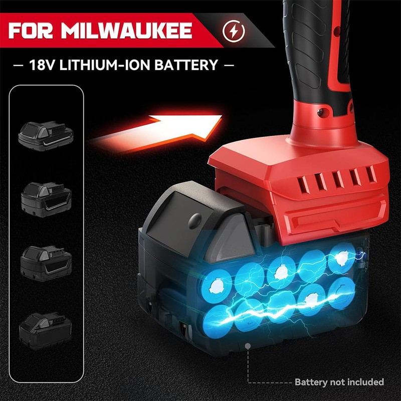 Tile Vibration Leveling Machine for Milwaukee 18V Battery , 5 Adjustable Speed gallery